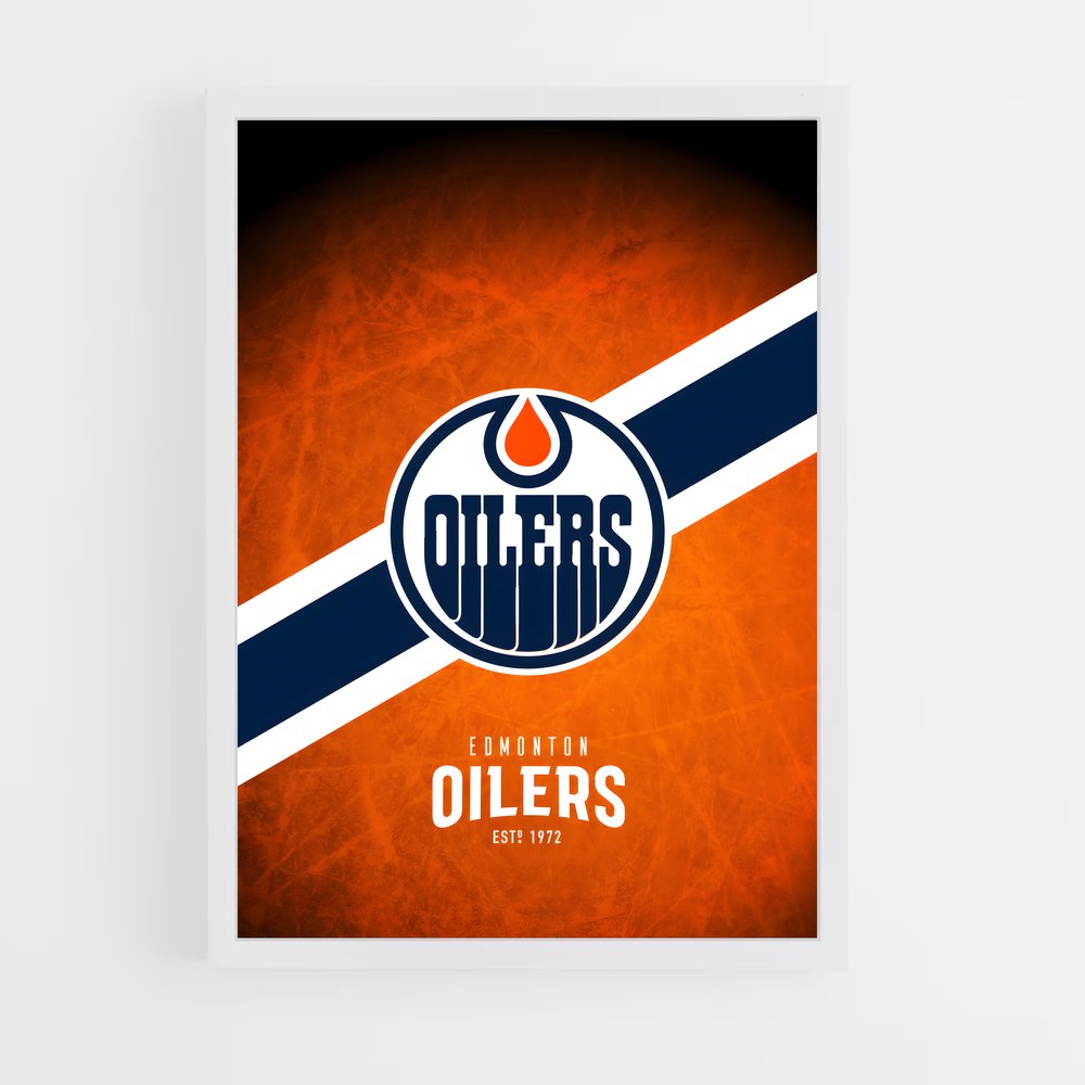 Poster Edmonton oilers – affiche Hockey sur glace (vue 3)